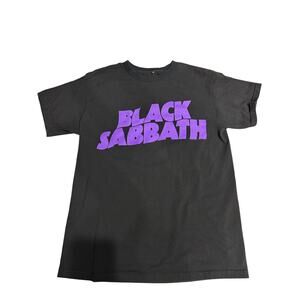 Black Sabbath Mens Short Sleeve T Shirt Black Medium Ozzy Osbourne